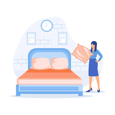 Bedding Cleaning service icon
